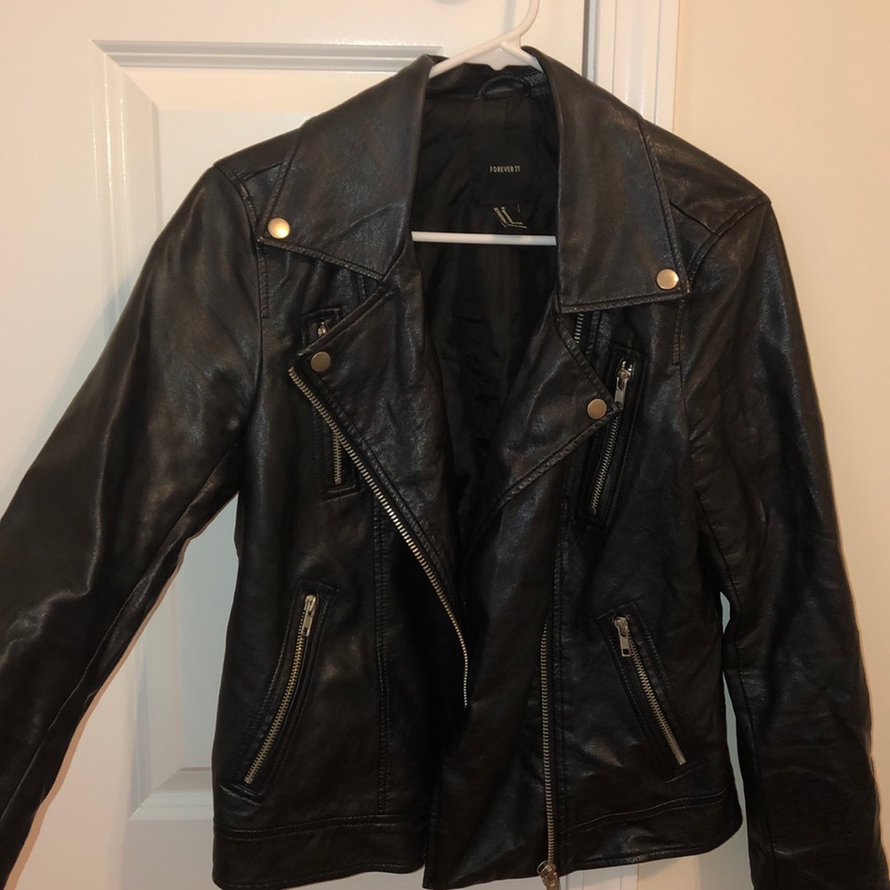 Leather jacket